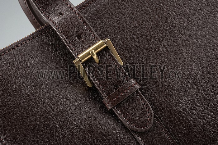 Mulberry Bayswater Double Zip Tote Chocolate 607706
