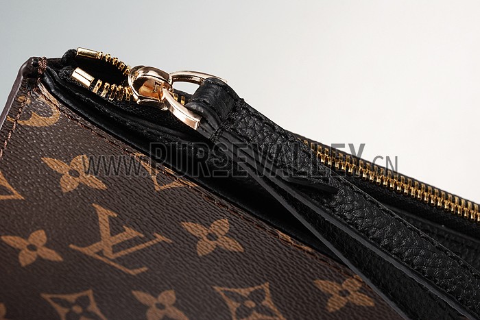 Louis Vuitton Pochette Pallas Monogram Black 607544