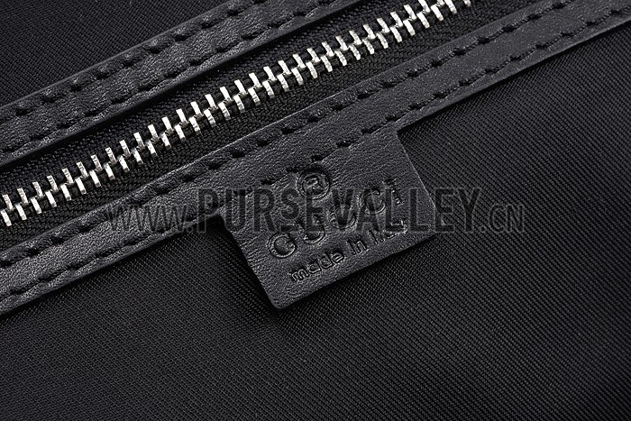 Gucci GG Canvas Backpack Black/Grey 607932