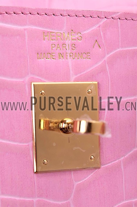 Hermes Birkin 35 Crocodile Pink 608061