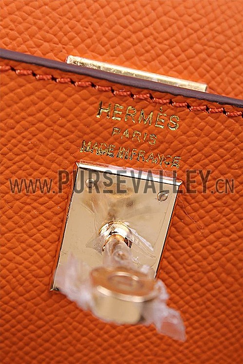 Hermes Kelly Orange 608135