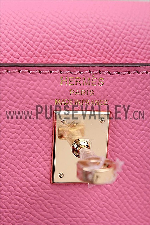 Hermes Kelly Pink 608136