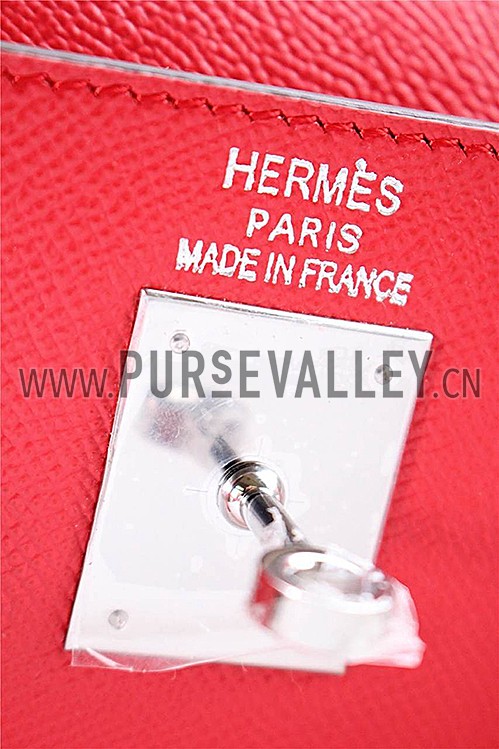 Hermes Kelly 28 Red 608160