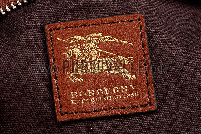 Burberry Haymarket Check Crossbody Bag Tan 608262