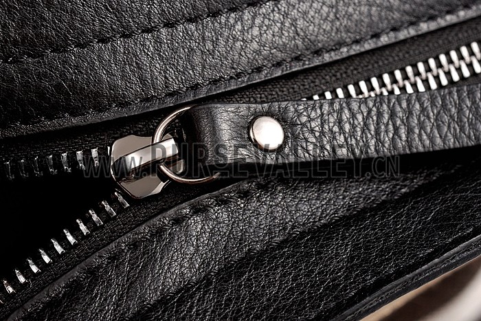 Burberry Man Canvas Check Crossbody Bag Black 608272