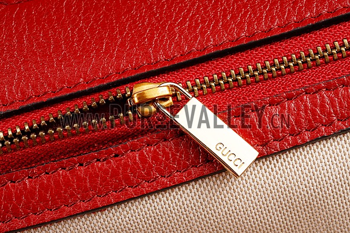 Gucci Bamboo Daily Bag Red