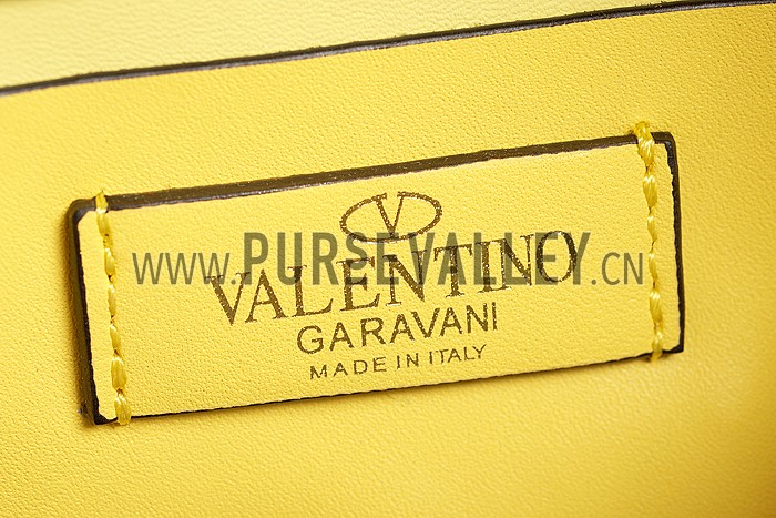 Valentino RockStud Blue/Pink/Yellow Backpack