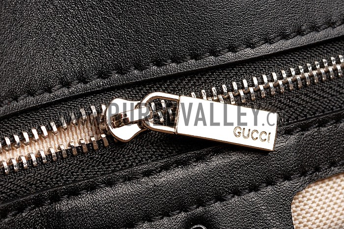 Gucci Interlocking Large Shoulder Bag Black