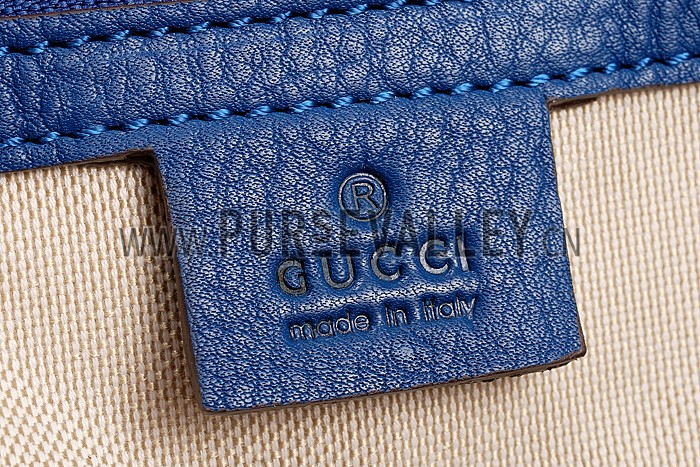 Gucci GG Classic Top Handle Bag Blue