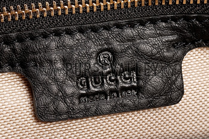 Gucci Miss Bamboo Studded Bag Black