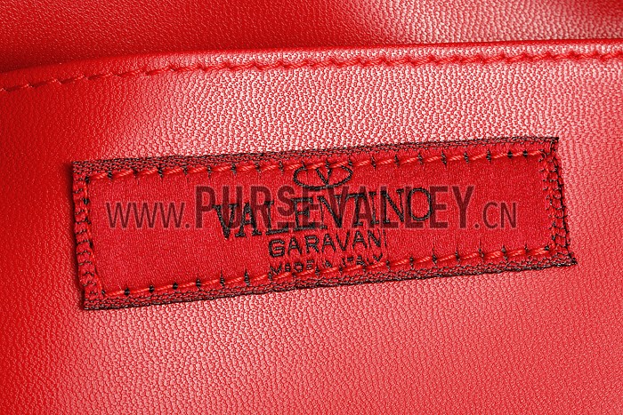 Valentino RockStud Shoulder Red Bag