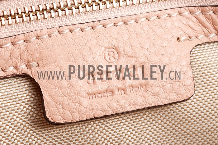Gucci Miss Bamboo Studded Bag Pink