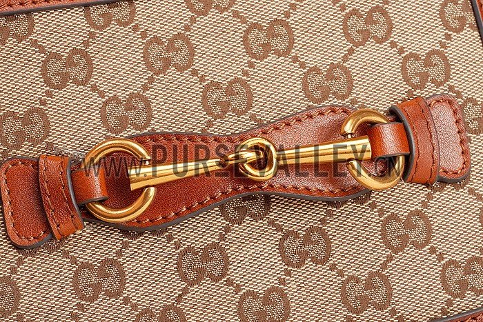 Gucci Lady Web GG Small Canvas Bag Tan