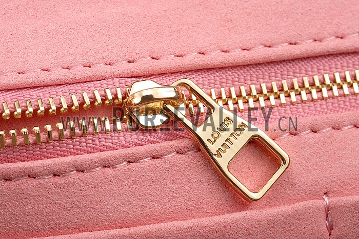 Louis Vuitton Cassa Hobo Damier Ebene Canvas Pink