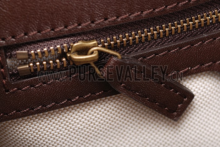 Gucci Lady Web GG Small Canvas Bag Brown