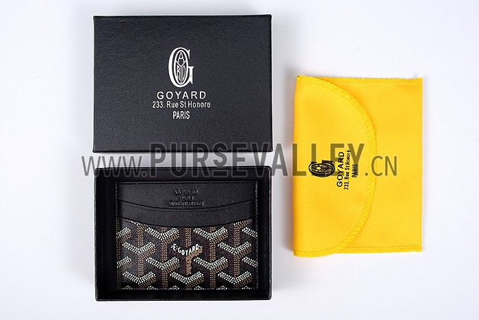 Goyard Black Card Holder 18926595
