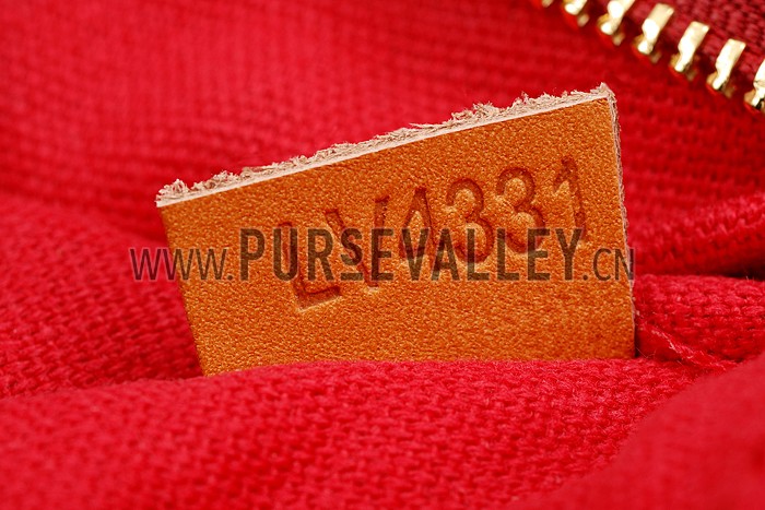 Louis Vuitton Monogram Pallas Clutch Dark Red 18926643