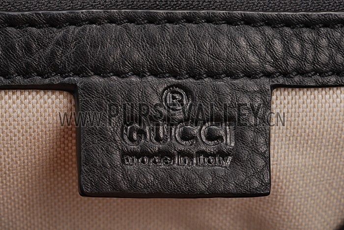 Gucci Soho Leather Shoulder Bag Black