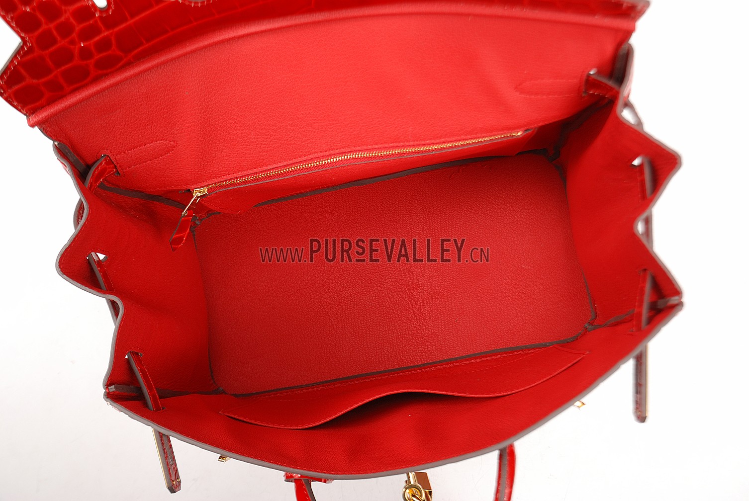 Hermes Birkin 35 Crocodile Red 608063