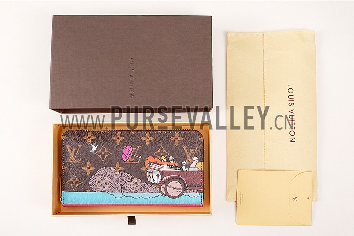 Louis Vuitton Monogram Evasion Zippy Wallet