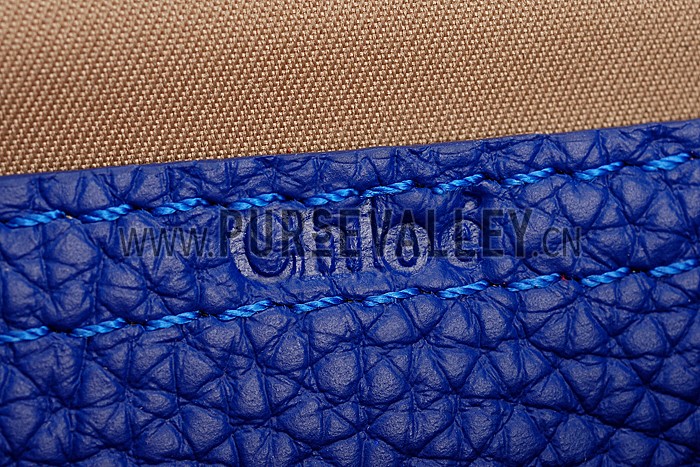 Chloe Marcie Flap Small Shoulder Bag Blue