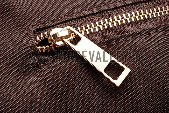 Gucci Sukey Large Tote Orange Trim Beige Fabric