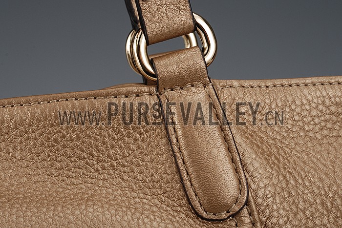 Gucci Soho Top Handle Bag Gold