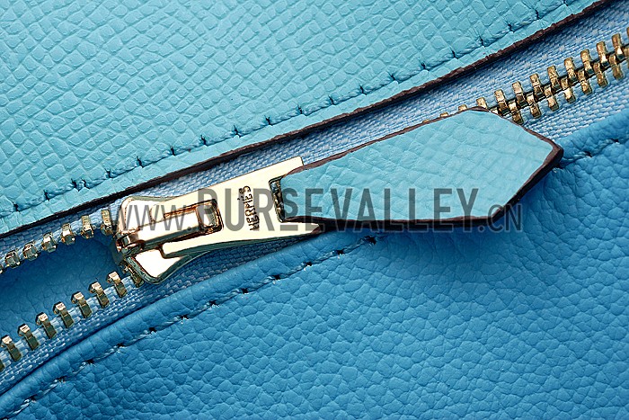 Hermes Kelly 28 Blue Jean 608143