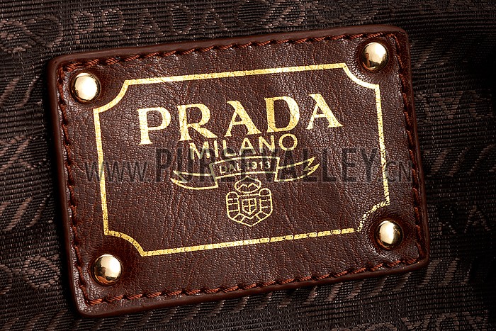 Prada Classic Satchel Brown