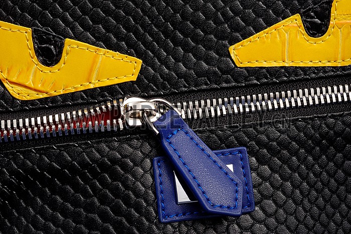 Fendi Peekaboo Medium Blue Bag