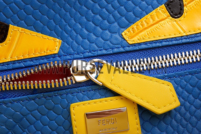 Fendi Peekaboo Medium Yellow Bag
