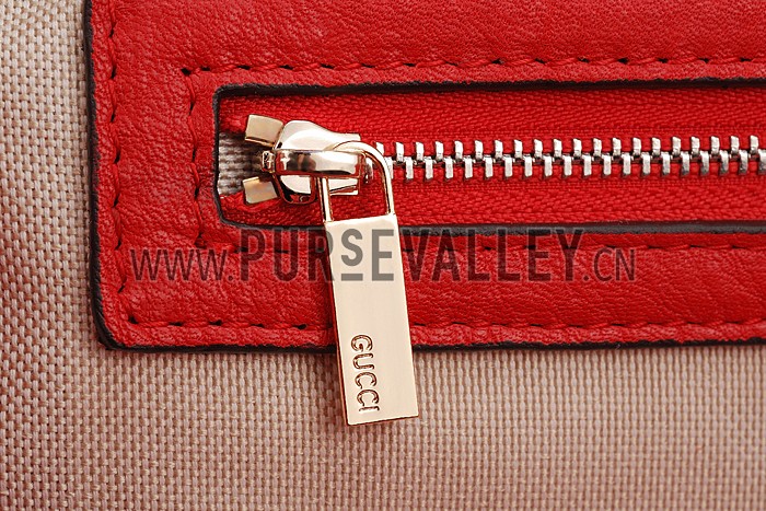 Gucci Soho Top Handle Bag Red