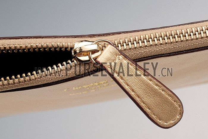 Diorissimo Medium Dark Gold and Black City Bag