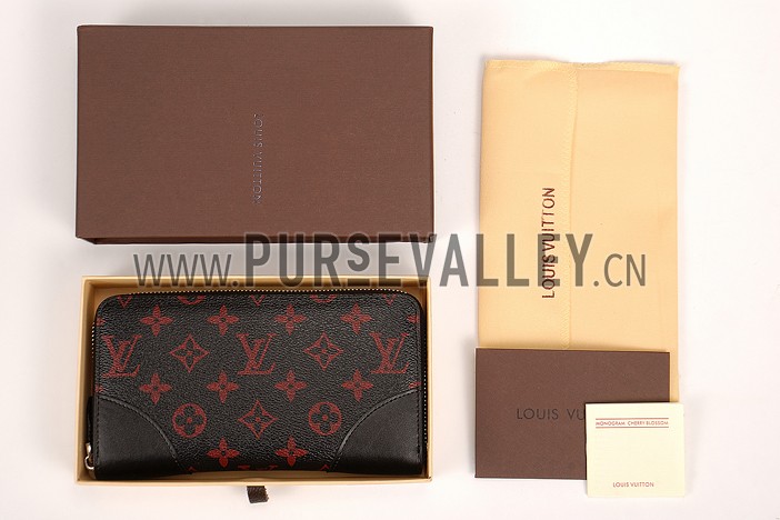 Louis Vuitton Monogram Infrarouge Zippy Wallet Black