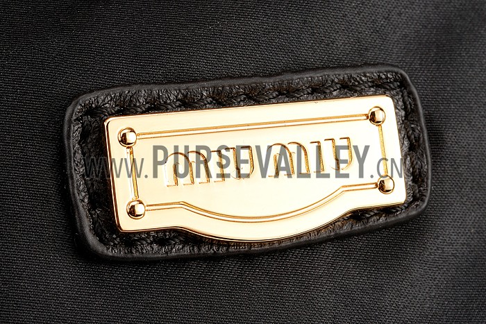 Miu Miu Matelasse Tote Black