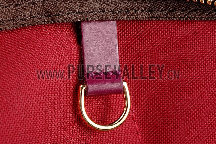 Louis Vuitton Monogram Totem Speedy Plum