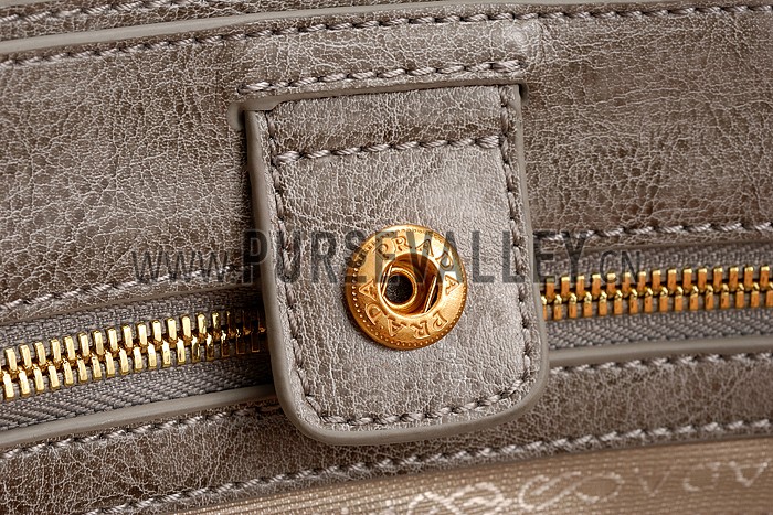 Prada Classic Satchel Grey