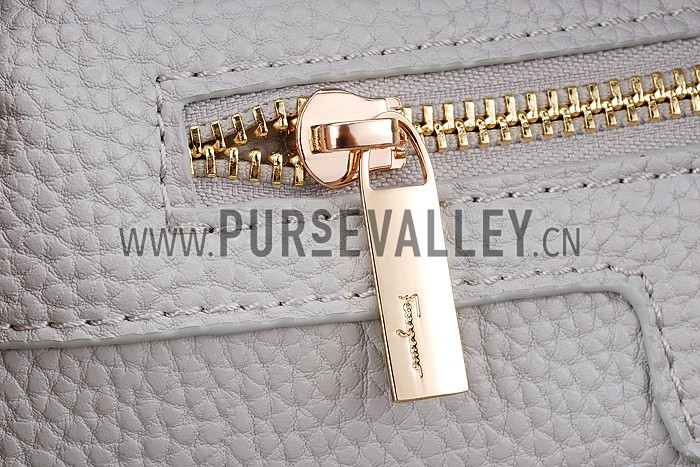 Salvatore Ferragamo Amy Duffle Bag Grey 18926657