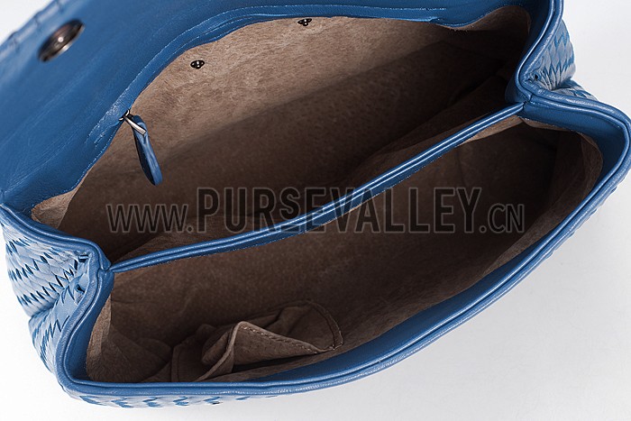 Bottega Veneta Tourmaline Intrecciato Nappa Olimpia Bag