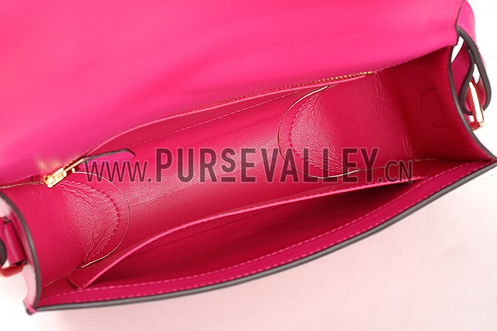 Hermes Cherche Midi Fuchsia Bag