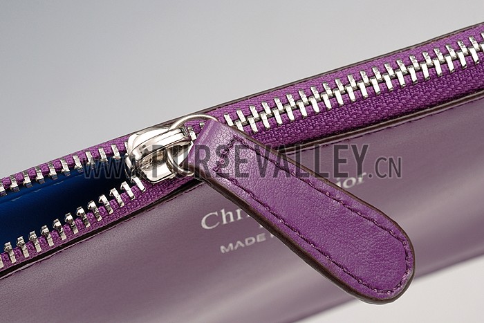 Diorissimo Medium Beige, Blue and Purple City Bag