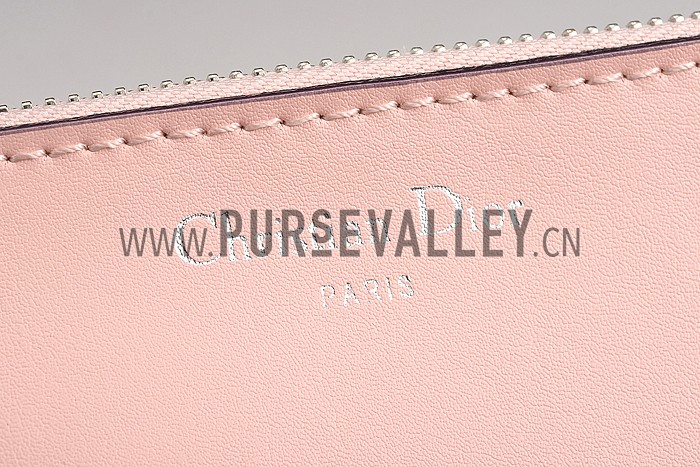 Diorissimo Medium Light Blue, Light Pink and Red City Bag