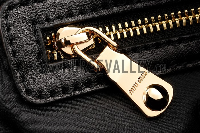 Miu Miu Top Handle Black