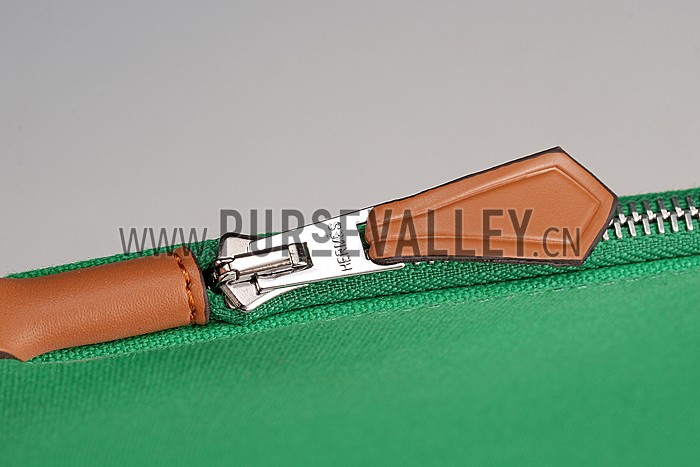 Hermes Herbag Green