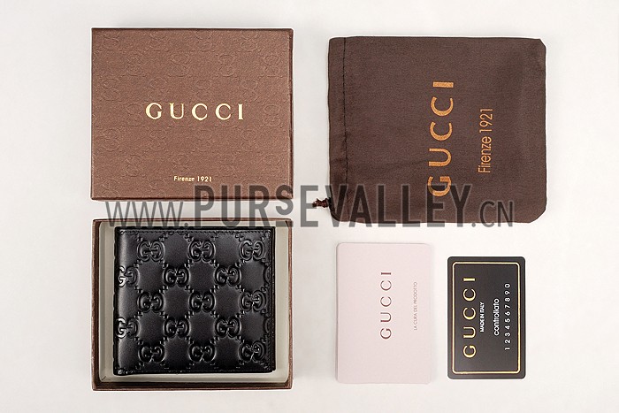 Gucci Signature Wallet Black