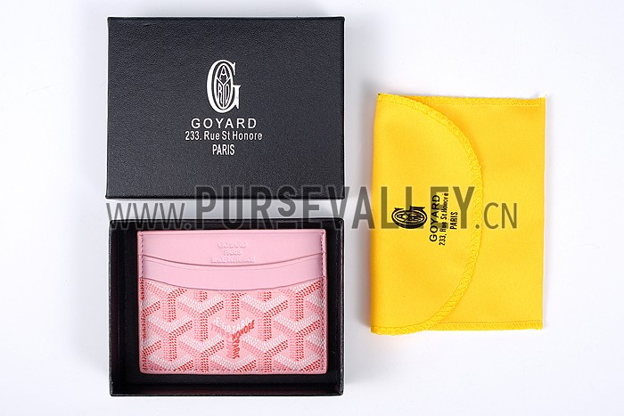 Goyard Pink Card Holder 18926603
