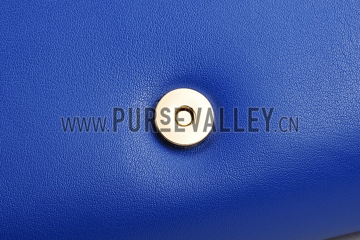 Saint Laurent Belle De Jour Clutch Blue 608311