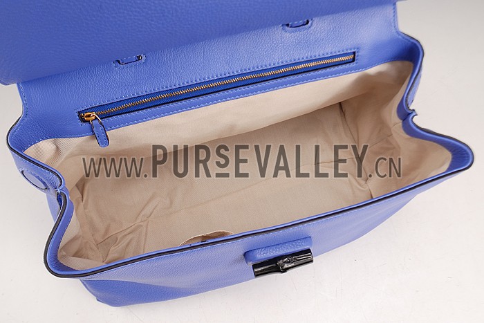 Gucci Bamboo Daily Bag Blue