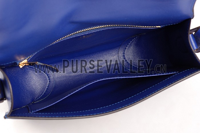 Hermes Cherche Midi Blue Bag