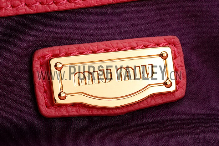 Miu Miu Satchel Rose Pink and Purple